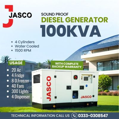 Jasco 100 KVA Diesel Generator