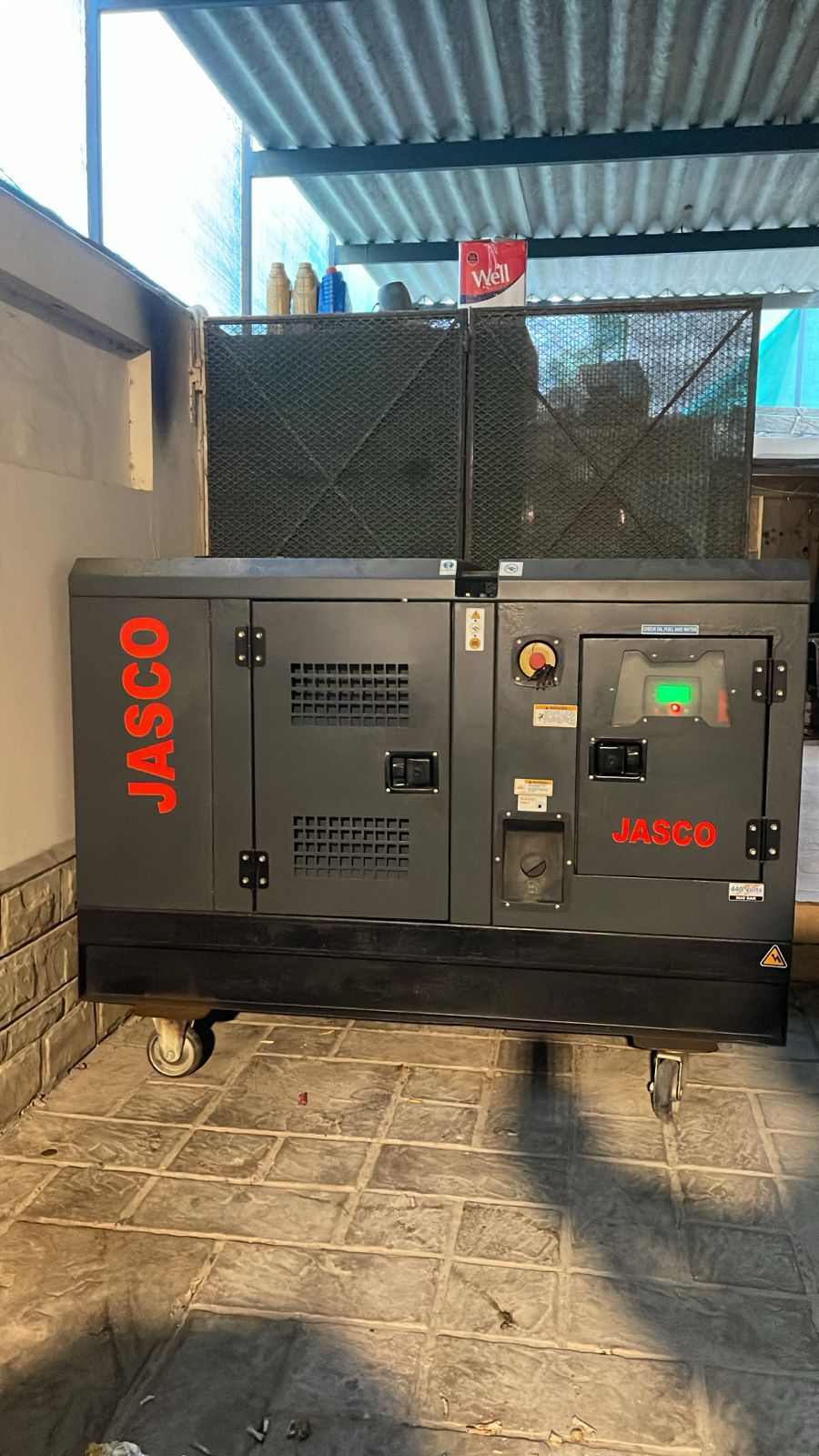 20KVA DIESEL GENERATOR INSTALLED AT A RESIDENCE
