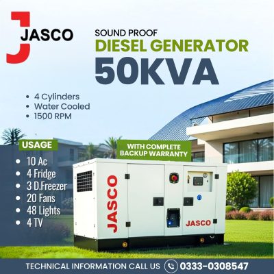 Jasco 50 KVA Diesel Generator