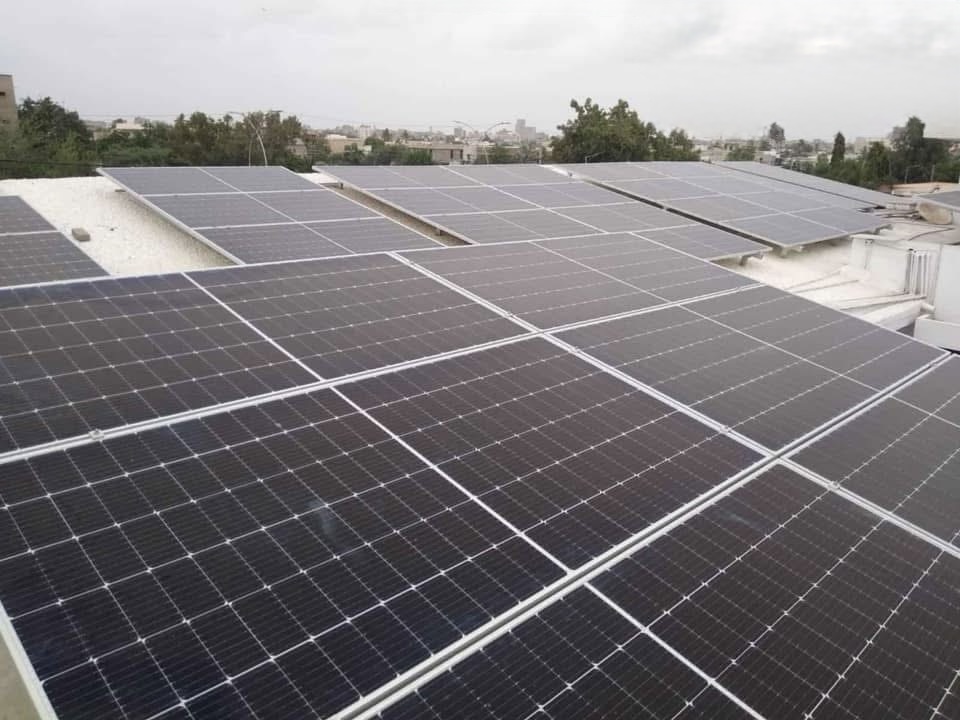 25KW Floor mounted solar system