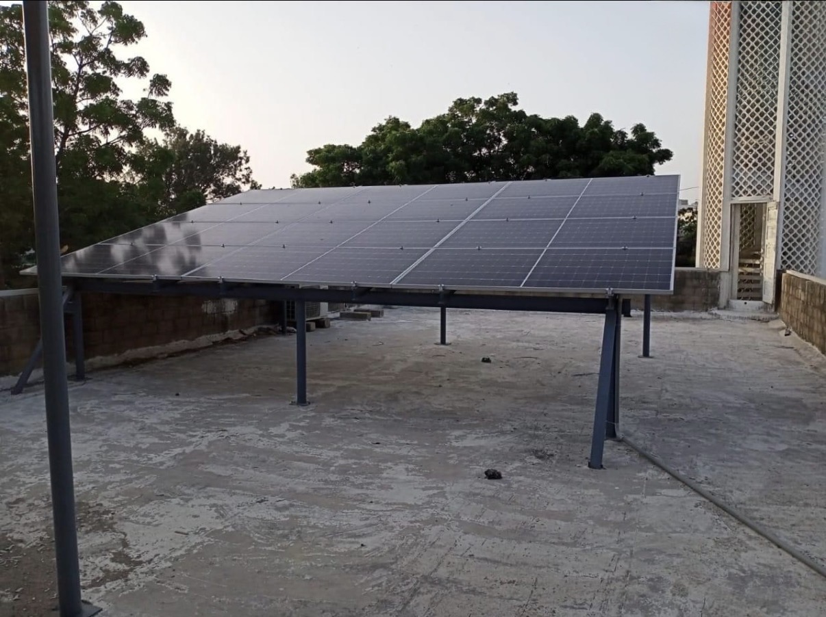 46KW On Grid System Installed At Masjid